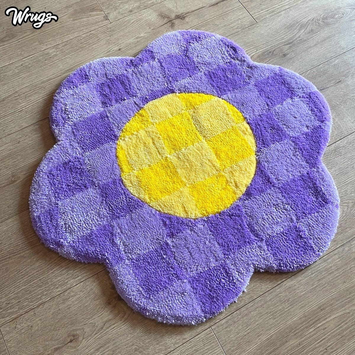 Purple Flower - Wrugs Rugs