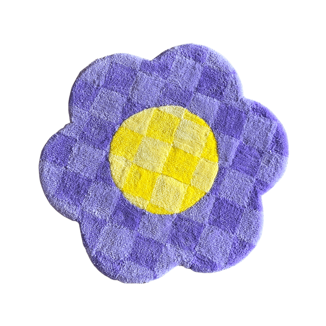 Purple Flower - Wrugs Rugs